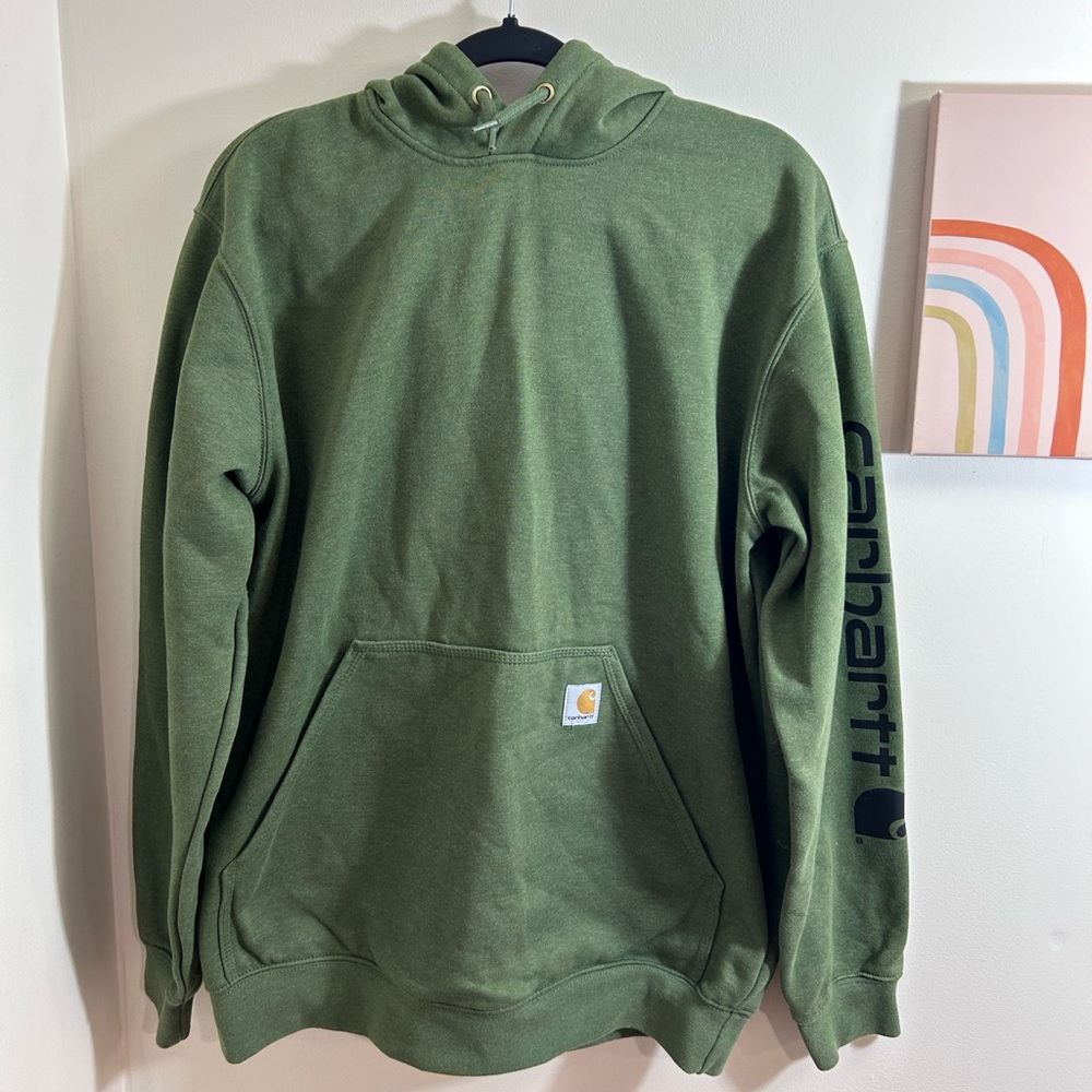 Carhartt Logo Sleeve Hoodie